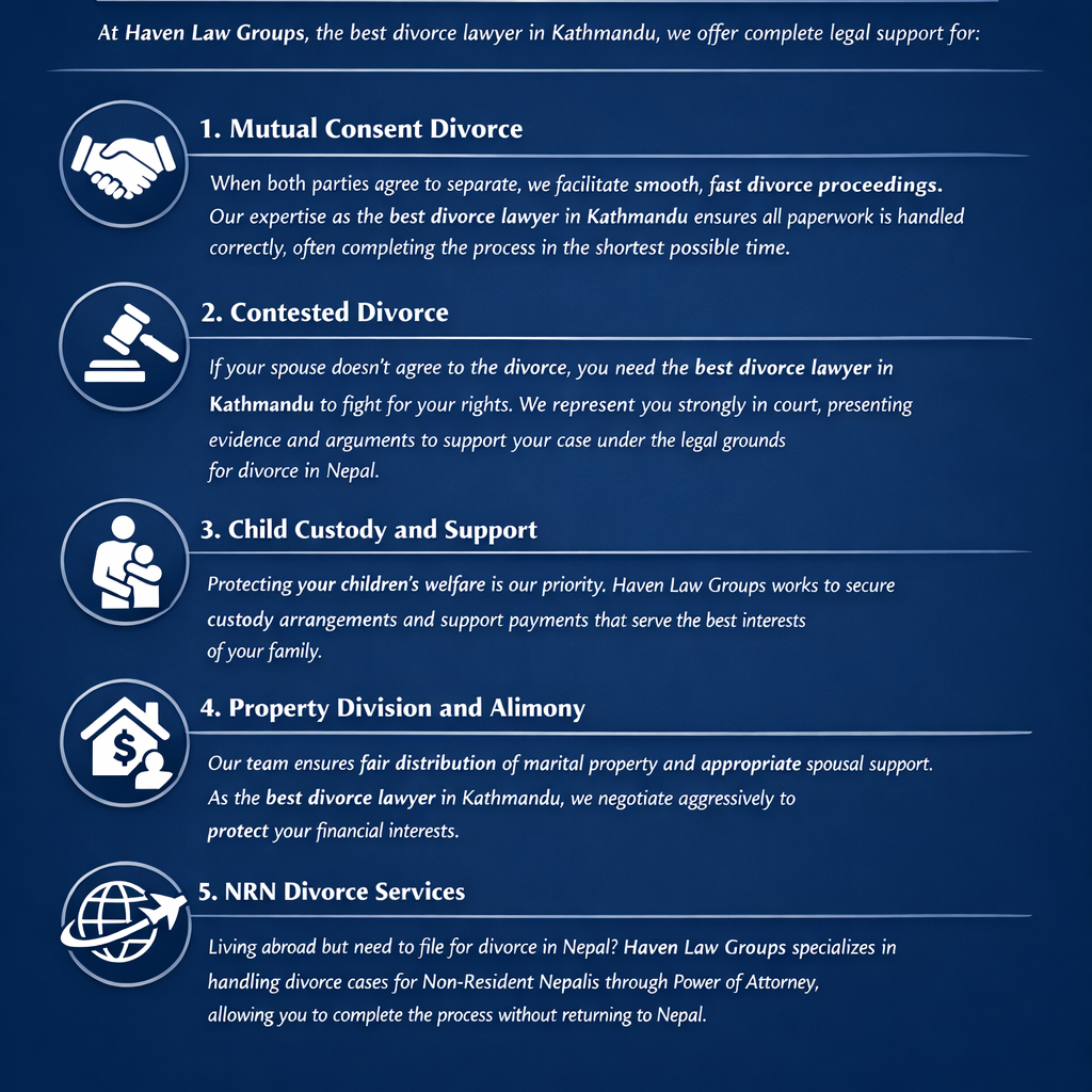 Comprehensive Divorce Services at Haven Law Groups