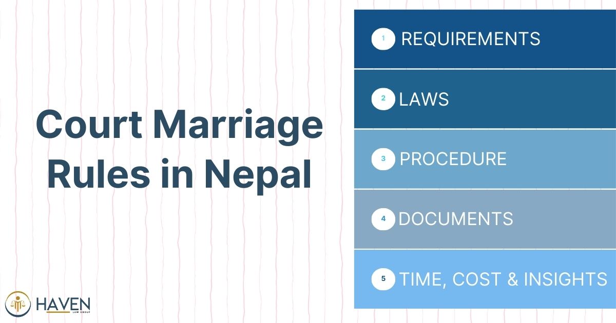 Court Marriage Rules in Nepal