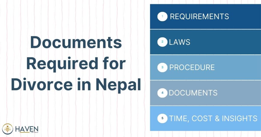 Documents Required for Divorce in Nepal