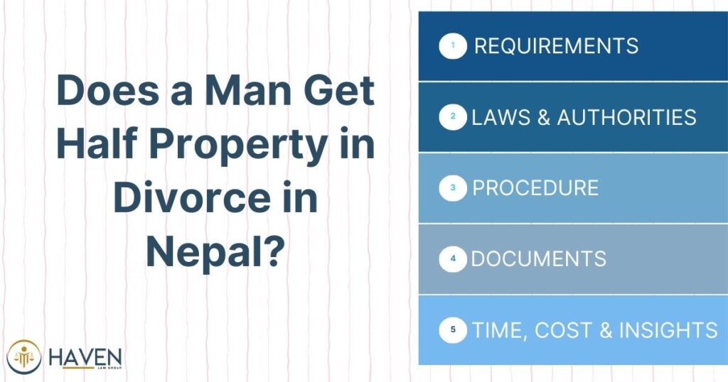 Does a Man Get Half Property in Divorce in Nepal