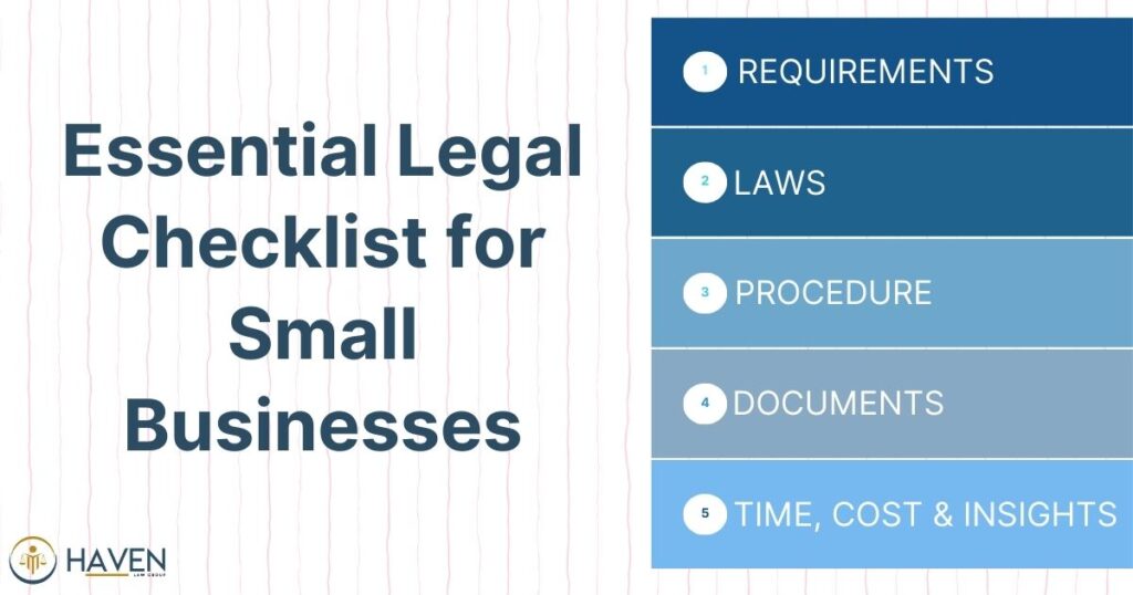 Essential Legal Checklist for Small Businesses