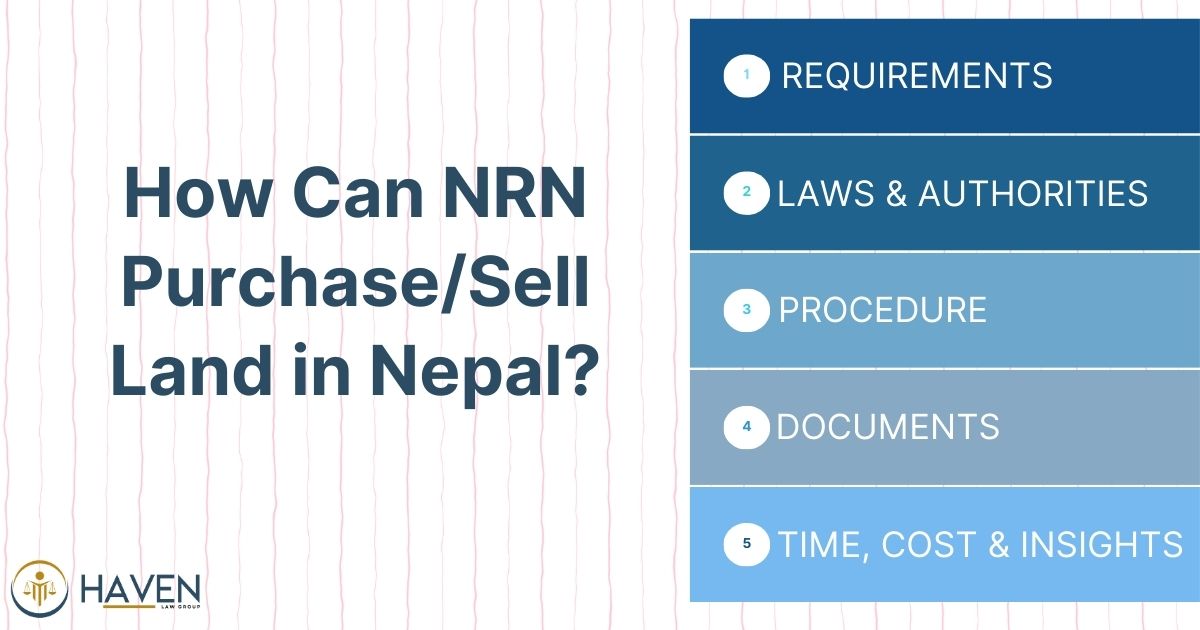 How Can NRN Purchase/Sell Land in Nepal