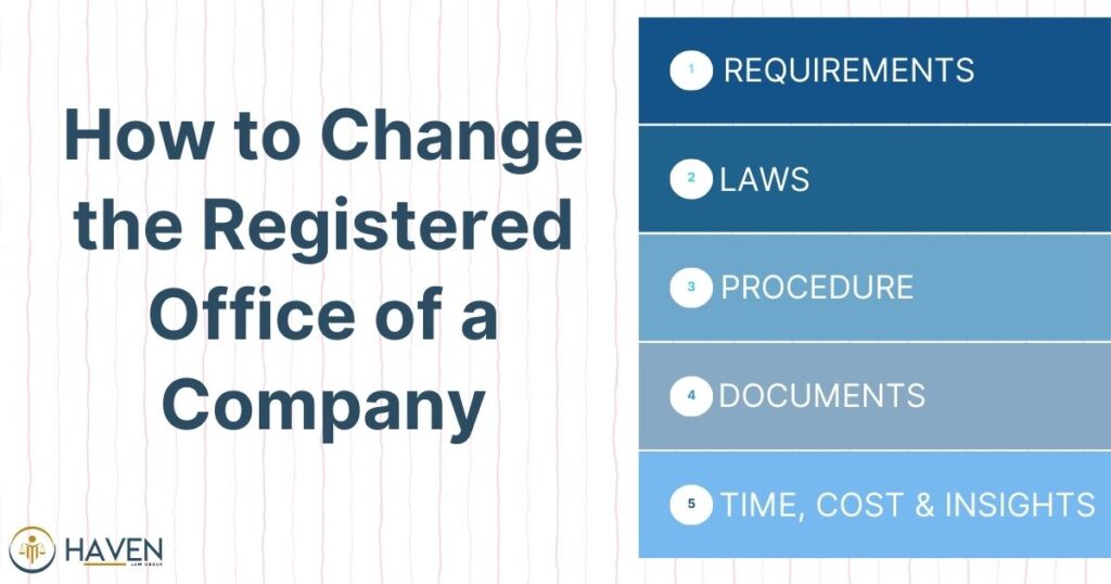 How to Change the Registered Office of a Company