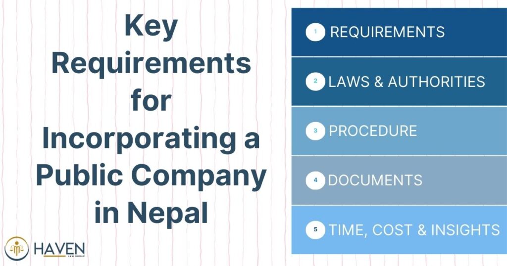Key Requirements for Incorporating a Public Company in Nepal