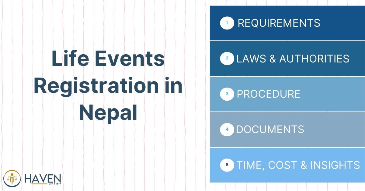 Life Events Registration in Nepal