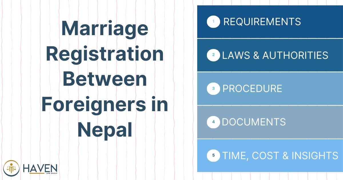 Marriage Registration Between Foreigners in Nepal