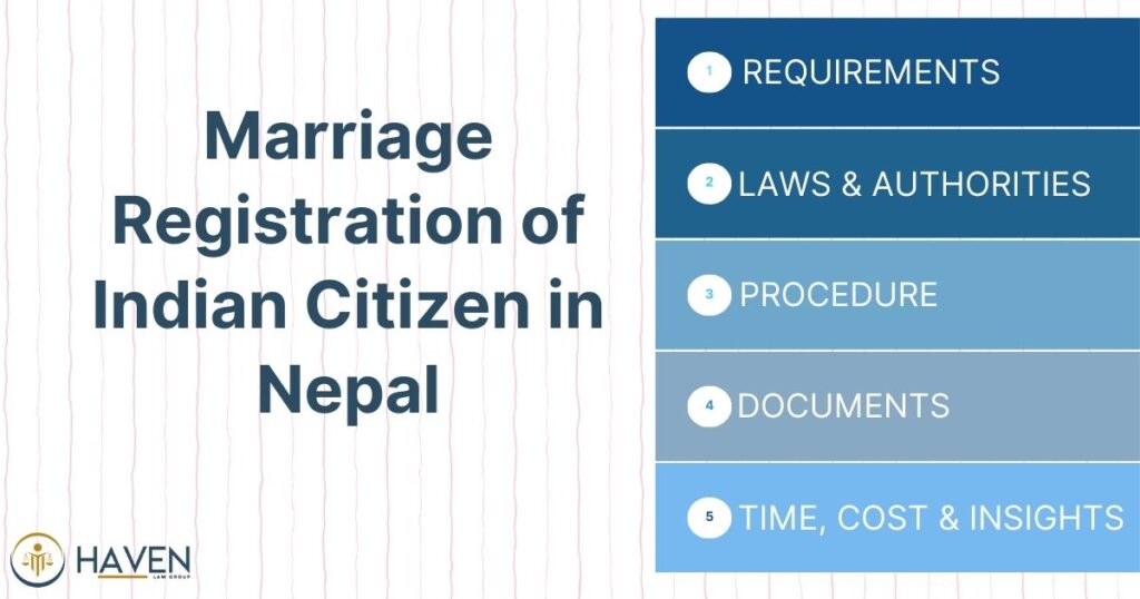 Marriage Registration of Indian Citizen in Nepal