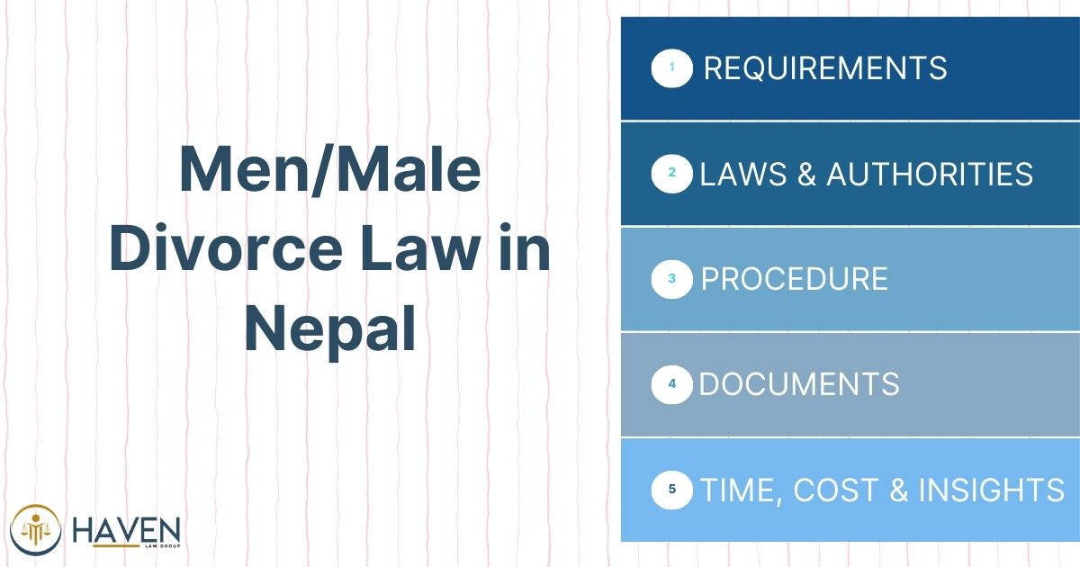 MenMale Divorce Law in Nepal