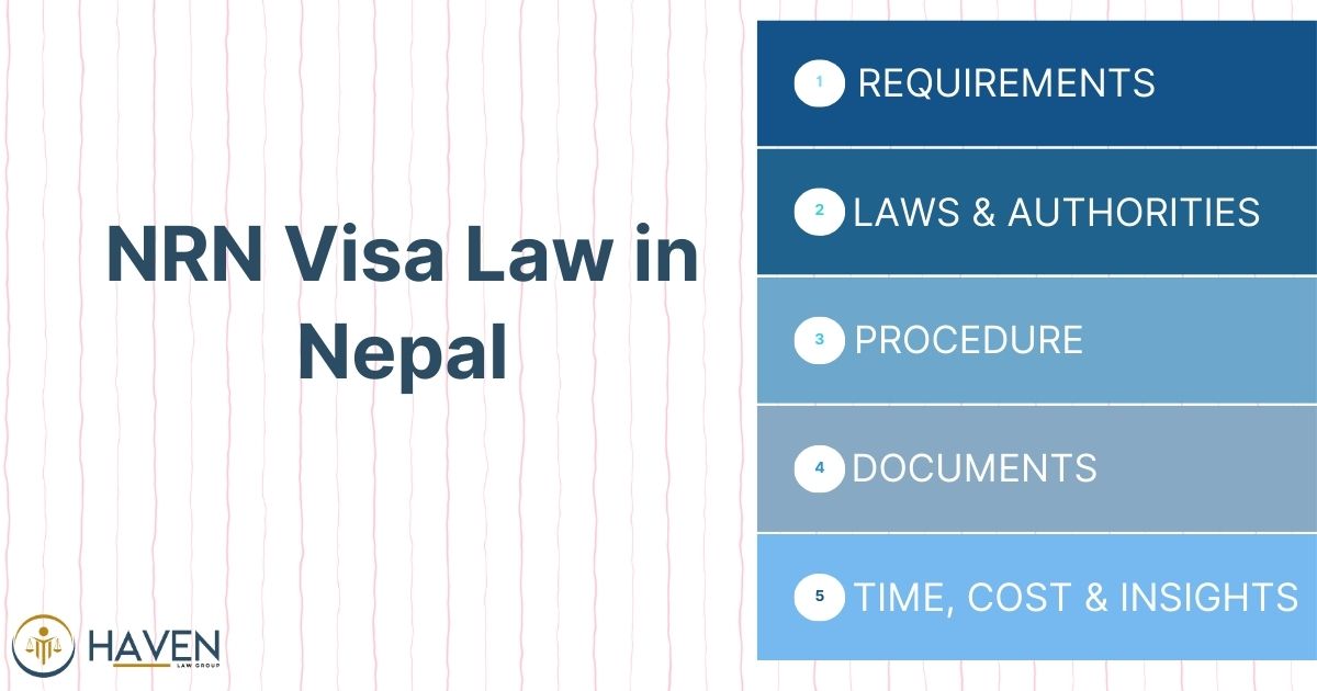 NRN Visa Law in Nepal