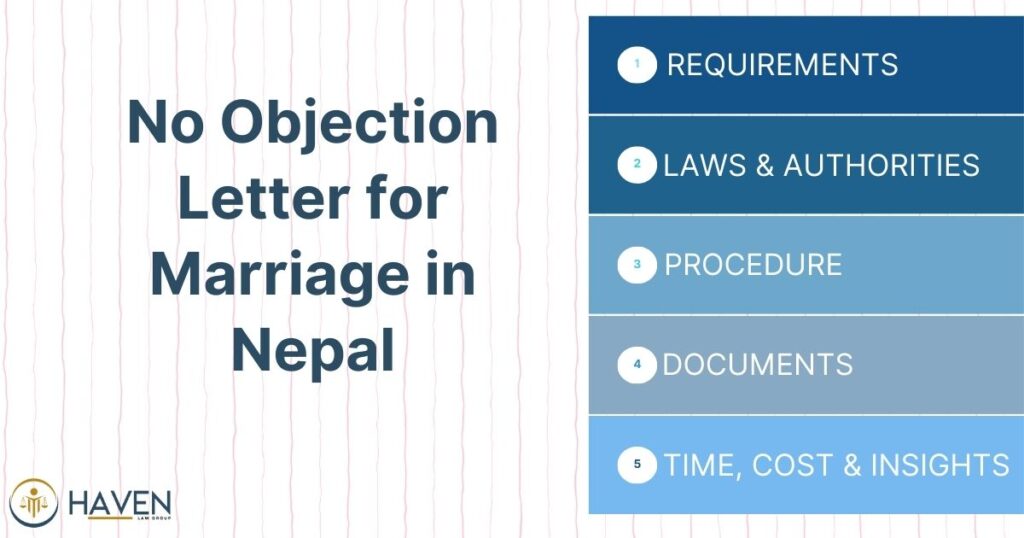 No Objection Letter for Marriage in Nepal