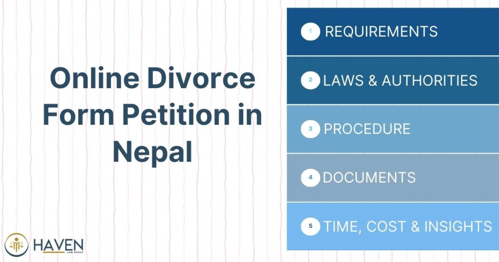 Online Divorce Form Petition in Nepal