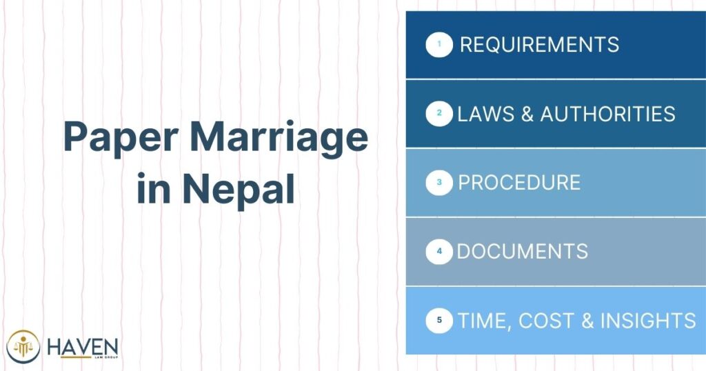 Paper Marriage in Nepal
