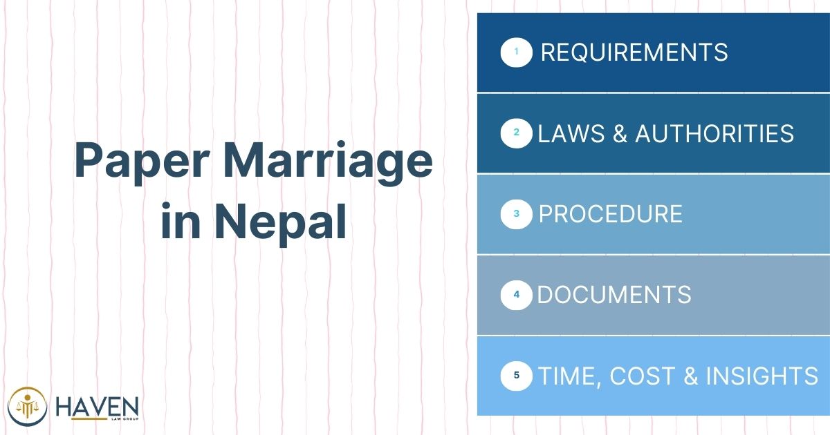 Paper Marriage in Nepal