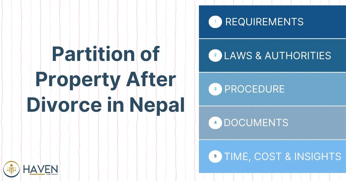 Partition of Property After Divorce in Nepal