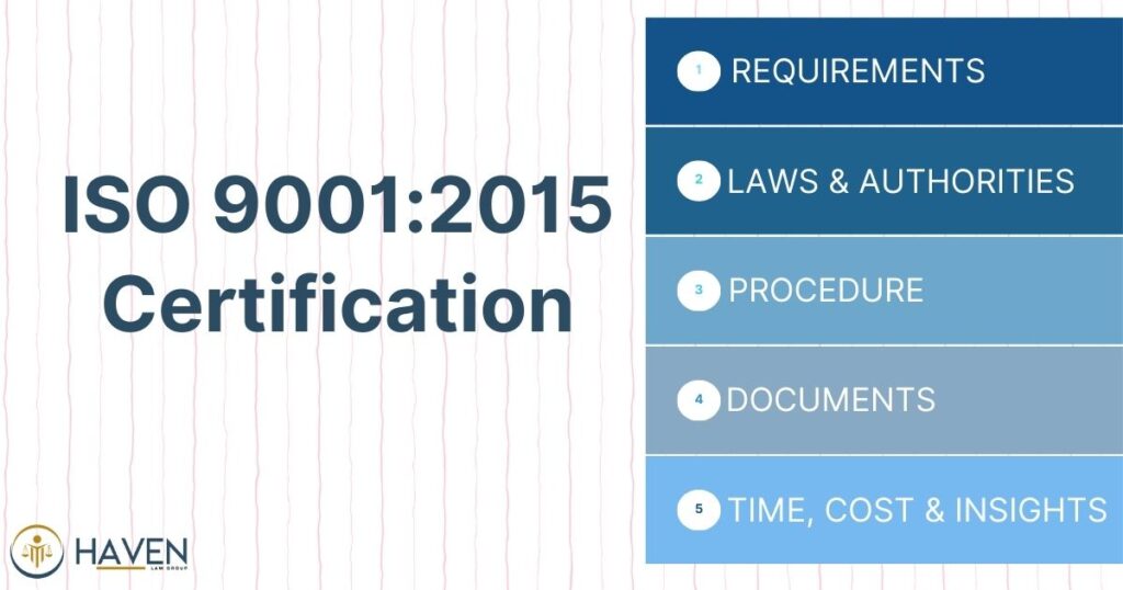 ISO 90012015 Certification