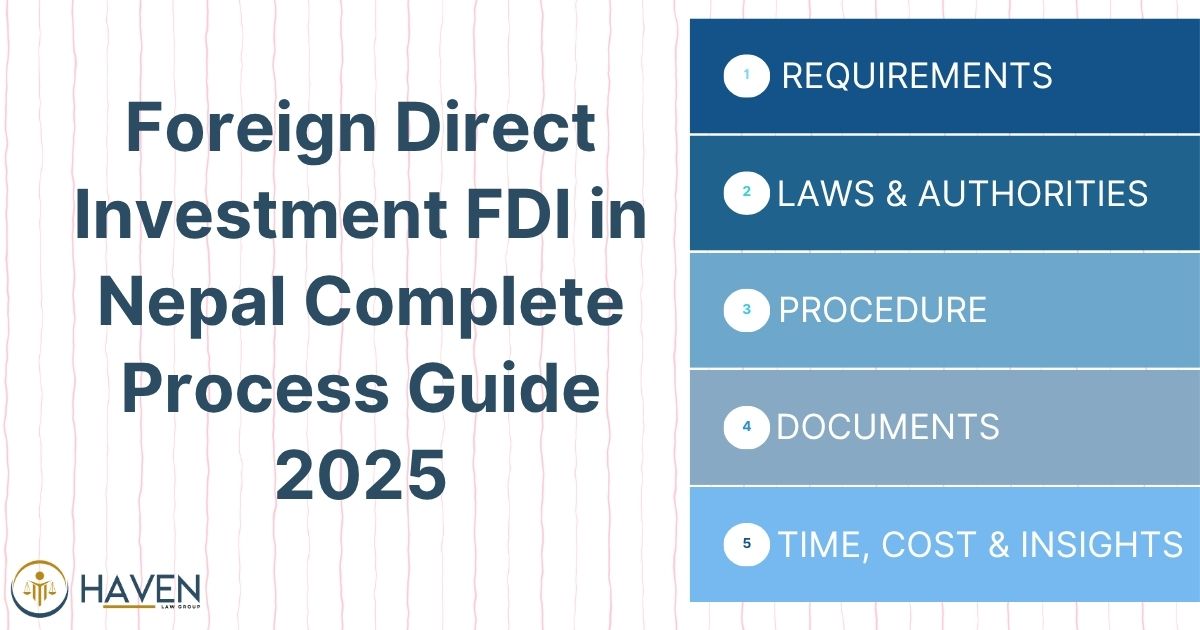 Foreign Direct Investment FDI in Nepal Complete Process Guide 2025