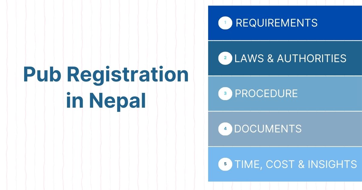 Pub Registration in Nepal
