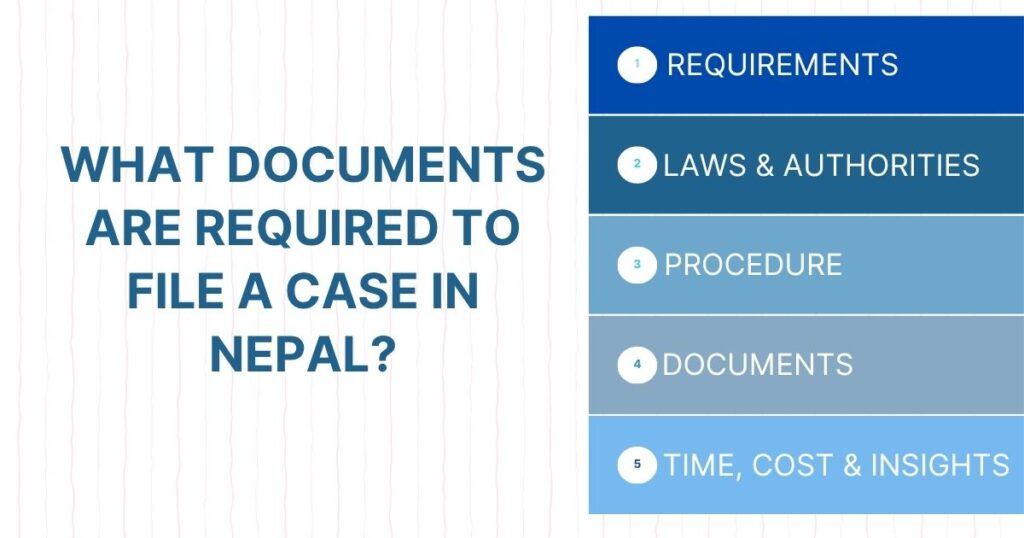 What Documents Are Required to File a Case in Nepal?