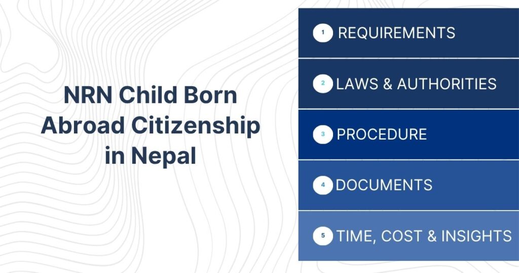 NRN Child Born Abroad Citizenship in Nepal