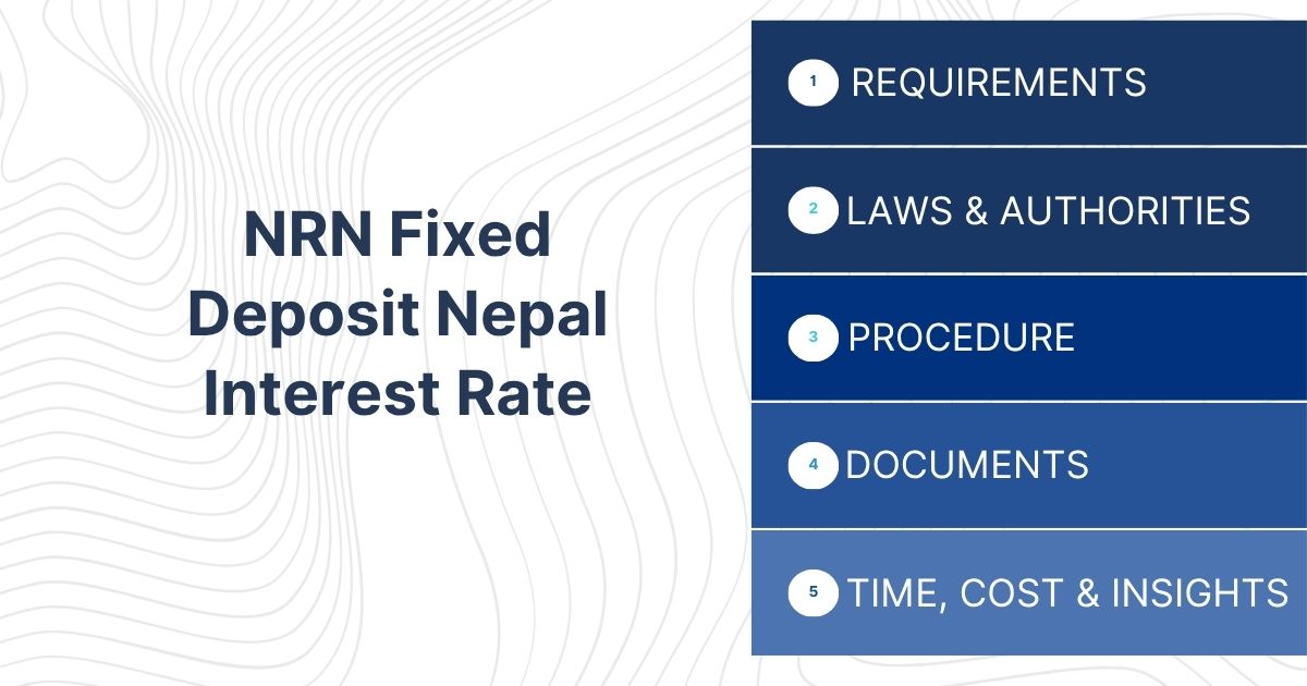 NRN Fixed Deposit Nepal Interest Rate
