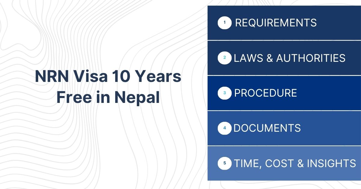 NRN Visa 10 Years Free in Nepal