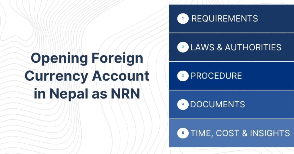 Opening Foreign Currency Account in Nepal as NRN