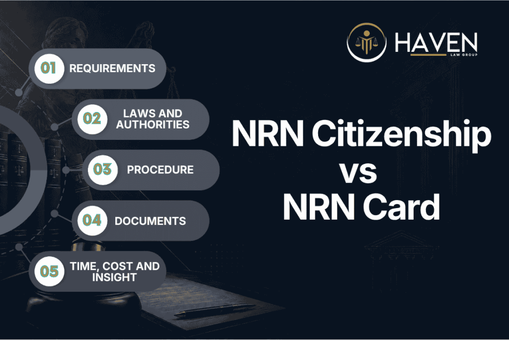 NRN Citizenship vs NRN Card