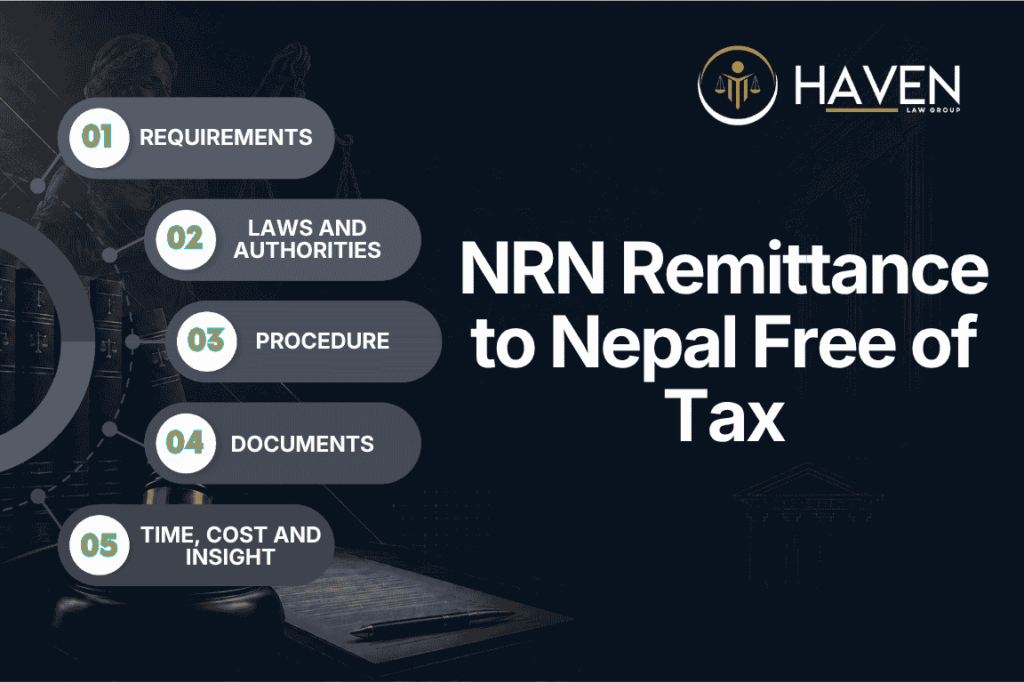NRN Remittance to Nepal Free of Tax